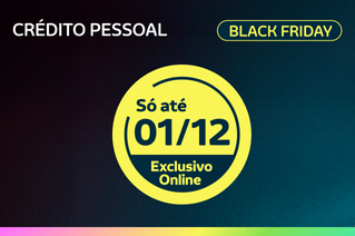 Agarre a taxa promocional desta Black Friday
