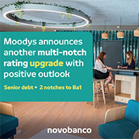 Novo Banco, S.A. informa sobre subida multi-notch do rating pela Moody’s