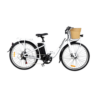 UrbanGlide Ebike H1 White + Capacete
