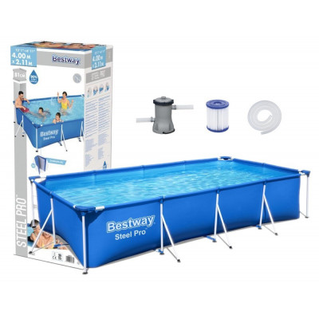 BESTWAY Piscina Steel Pro 4,00x2,11,x0,81m